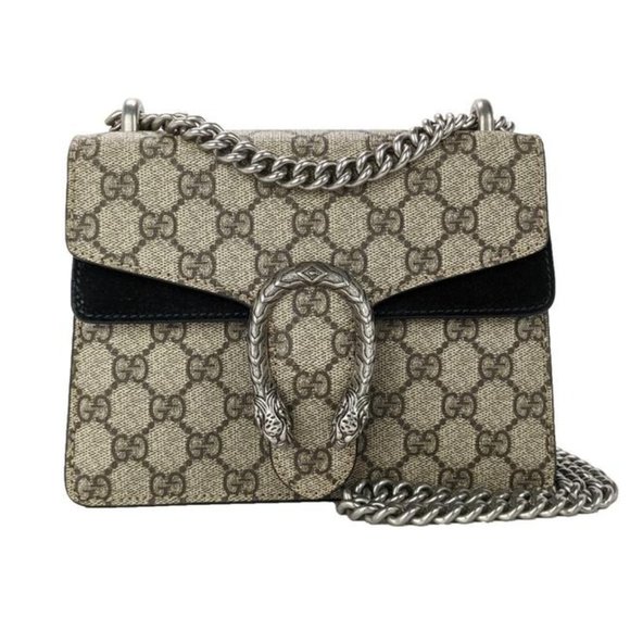 Gucci Handbags - SOLD Gucci Dionysus Mini GG Black Crossbody Bag
